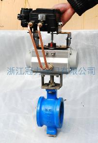 氣動(dòng)V型調(diào)節(jié)球閥能為工業(yè)干什么？