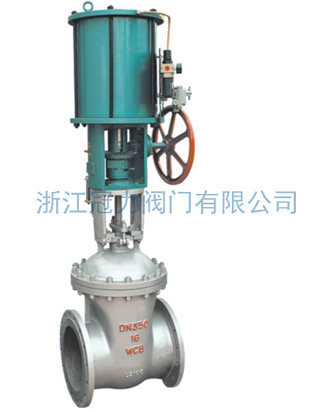 氣動閘閥是在怎樣保證密封面的密封性？